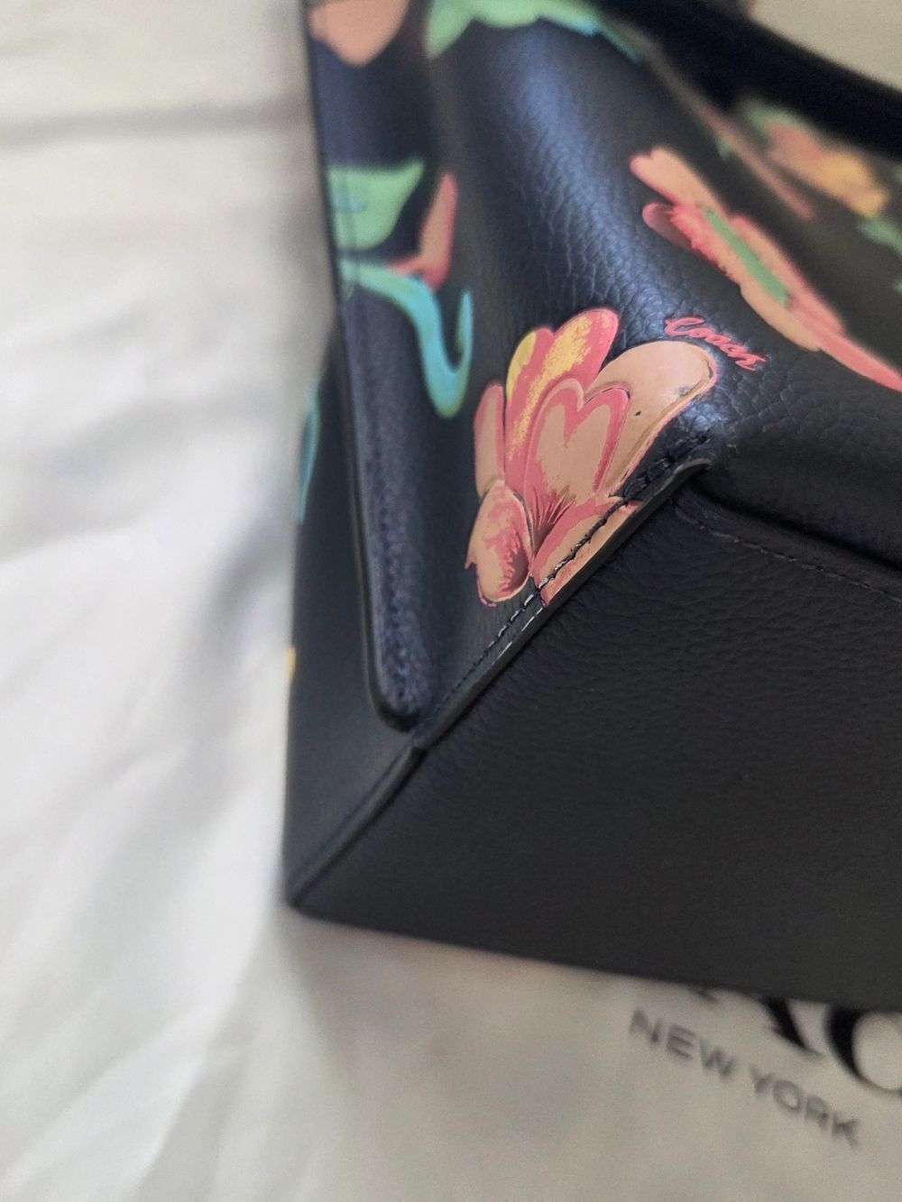 Coach Mollie Tote With Dreamy Land Floral Print - Picture 7 of 11